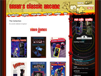 Brian's Classic Arcade RGVAC WordPress Game Theme Screenshot